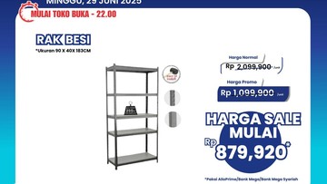 Rak Laris Manis! Transmart Full Day Sale Banjir Diskon.