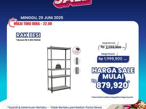 Banjir Diskon! Beli Rak di Transmart Full Day Sale Murah Meriah Banjir Diskon! Beli Rak di Transmart Full Day Sale Murah Meriah