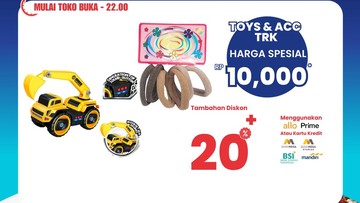 Transmart Full Day Sale: Surga Mainan Anak, Harga Bersahabat!