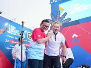 Zulhas Apresiasi Jakarta International Marathon: Sehat Tak Bisa Diwakilkan Zulhas Apresiasi Jakarta International Marathon: Sehat Tak Bisa Diwakilkan