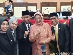Apiaty Dilantik Jadi PAW Anggota DPRD Makassar Gantikan Almarhum Ruslan