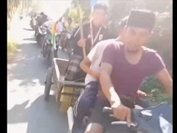 Viral Atlet Muaythai Asal Probolinggo Raih Emas Diarak Pakai Gerobak