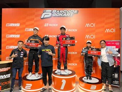 Partisipan Barcode Gokart Academy Dominasi Podium Kejuaraan Go-Kart