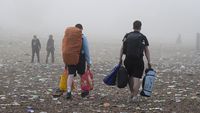 Festival Glastonbury 2025 di Inggris Tinggalkan Banyak Sampah