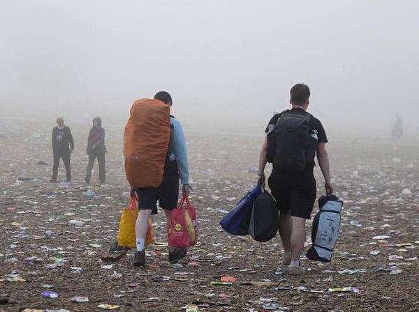 Festival Glastonbury 2025 di Inggris Tinggalkan Banyak Sampah