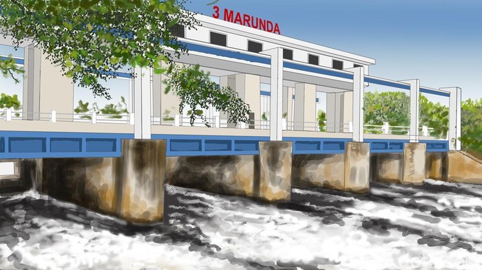 Buih Menahun di Sungai Jakarta