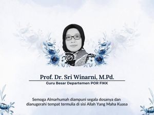 Kabar Duka, Guru Besar FIKK UNY Sri Winarni Meninggal Dunia Kabar Duka, Guru Besar FIKK UNY Sri Winarni Meninggal Dunia