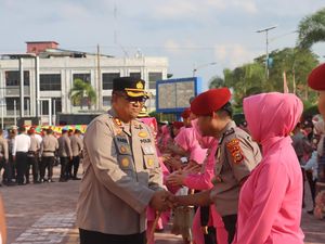 49 Personel Naik Pangkat, Kapolres Dumai: Ini Amanah yang Harus Dijaga