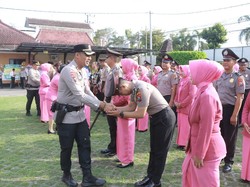 44 Polisi di Kota Blitar Naik Pangkat, Ini Pesan Kapolres