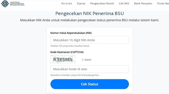 Link BSU Kemnaker 2025 Link BSU Kemnaker 2025