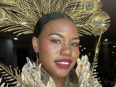 Foto Merince Kogoya Finalis Miss Indonesia yang Dicoret gegara Dukung Israel