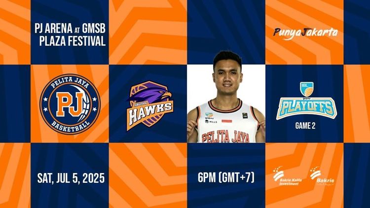 Duel Sengit Pelita Jaya Kontra Tangerang Hawks di IBL 2025