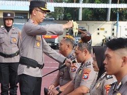 54 Anggota Polres Trenggalek Naik Pangkat, Ini Rinciannya