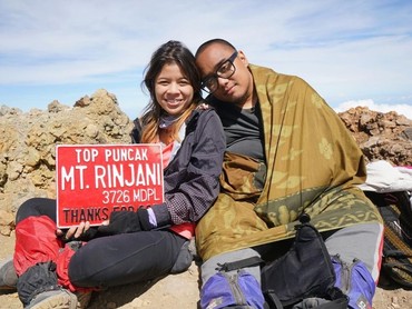 Cerita Saykoji dan Istri Gagal Capai Puncak Rinjani: Setengah Tim Kita Luka