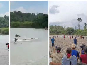 Detik-detik Kakek 80 Tahun Tewas Diterkam Buaya di Lampung Detik-detik Kakek 80 Tahun Tewas Diterkam Buaya di Lampung