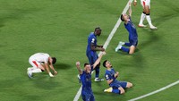 Manchester City kandas di babak 16 besar Piala Dunia Antarklub 2025 oleh Al Hilal, Selasa (1/7) dengan skor 3-4 via extra time (REUTERS/Hannah McKay)