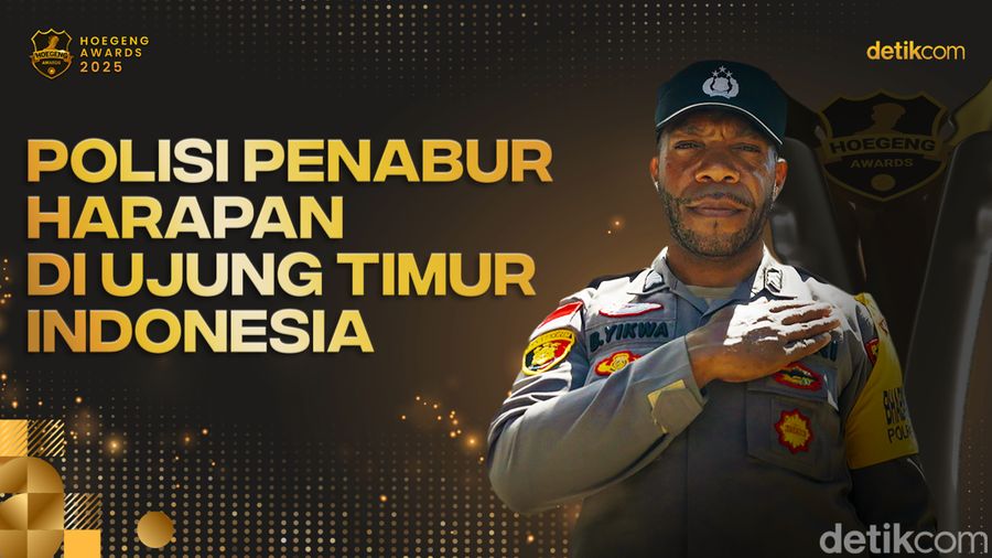 Polisi Penabur Harapan di Ujung Timur Indonesia