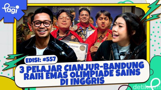 3 Pelajar Cianjur-Bandung Raih Emas Olimpiade Sains di Inggris