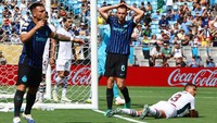 Raksasa Serie A, Inter Milan, tersingkir dari Piala Dunia Antarklub 2025 usai digebuk Fluminense 2-0 di 16 besar. (Foto: REUTERS/Agustin Marcarian)