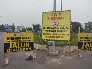 Jembatan di Cangkringmalang Pasuruan Diperbaiki, Roda 4 Diimbau Lewat Tol