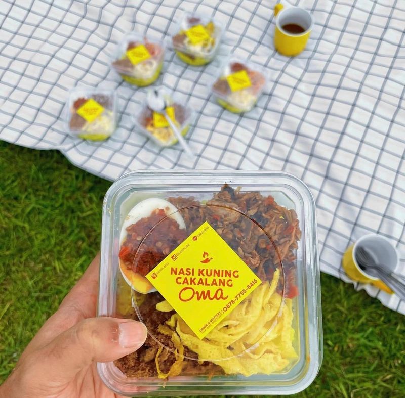 Nasi Kuning di Jakarta