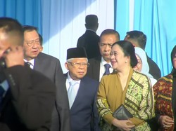 Video Senyum Puan dan SBY Saat Hadiri HUT ke-79 Bhayangkara di Monas