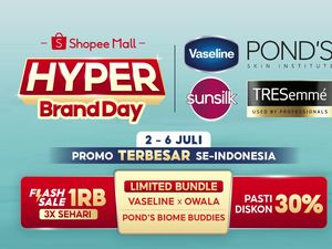 Shopee Gelar Hyper Brand Day, Hadirkan Promo Besar untuk Produk Unilever Shopee Gelar Hyper Brand Day, Hadirkan Promo Besar untuk Produk Unilever