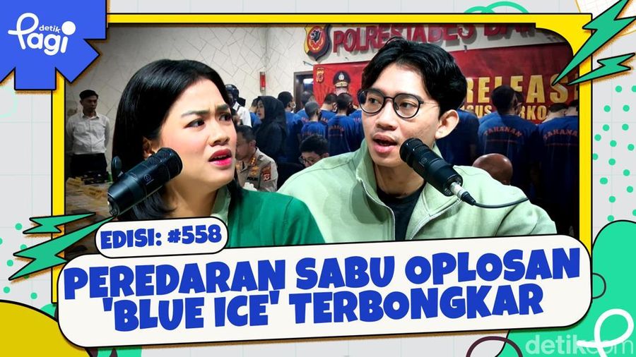 Polisi Bongkar Peredaran Sabu Oplosan Blue Ice di Bandung