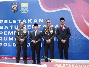 Al Haris Apresiasi Kinerja Polda Jambi Jaga Kamtibmas Al Haris Apresiasi Kinerja Polda Jambi Jaga Kamtibmas