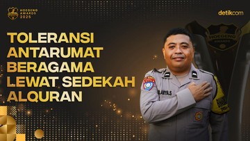 Aipda Arya Menyemai Toleransi Lewat Sedekah Al-Qur'an di Lombok Barat