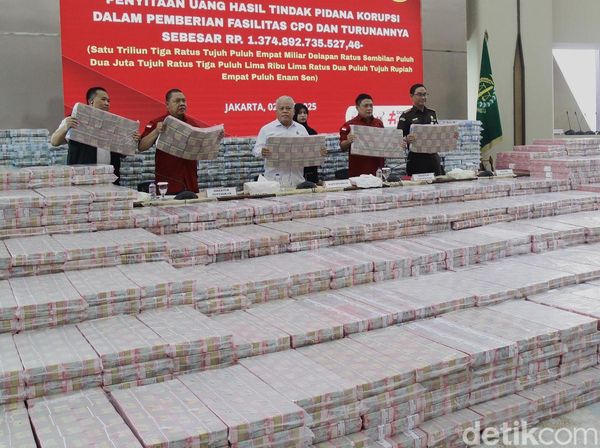 Kejagung Beberkan Uang Rp 1,3 T dari Kasus Ekspor Migor