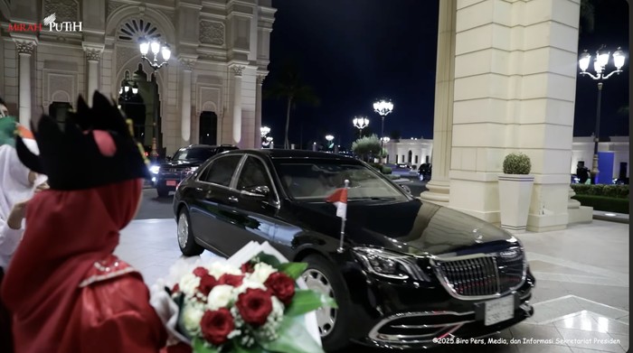 Mercedes-Maybach S600 Guard tungganan Prabowo di Arab Saudi Mercedes-Maybach S600 Guard tunggangan Prabowo di Arab Saudi