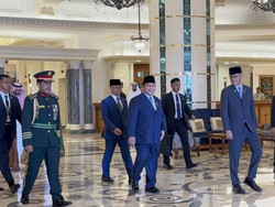 Prabowo Bertemu Pangeran MBS di Istana Al-Salam, Didampingi Sugiono-Rosan