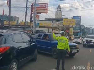Liburan Sekolah, Lalu Lintas Menuju Puncak Bogor Mulai Padat