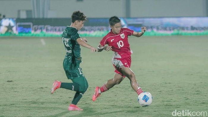 Timnas putri Indonesia vs Pakistan