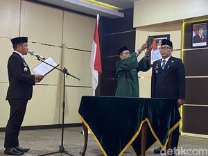 Walkot Parepare Tasming Hamid Lantik Amarun Hamka Jadi Pj Sekda Walkot Parepare Tasming Hamid Lantik Amarun Hamka Jadi Pj Sekda
