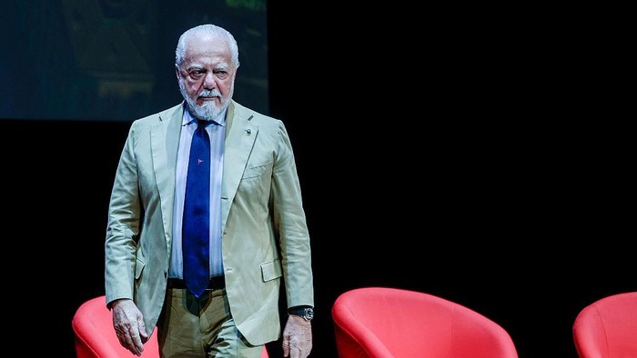 NAPLES, CAMPANIA, ITALY - 2025/06/13: SSC Napoli president Aurelio De Laurentiis at the 