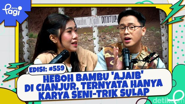 Heboh Bambu 'Ajaib' di Cianjur, Ternyata Hanya Karya Seni-Trik Sulap