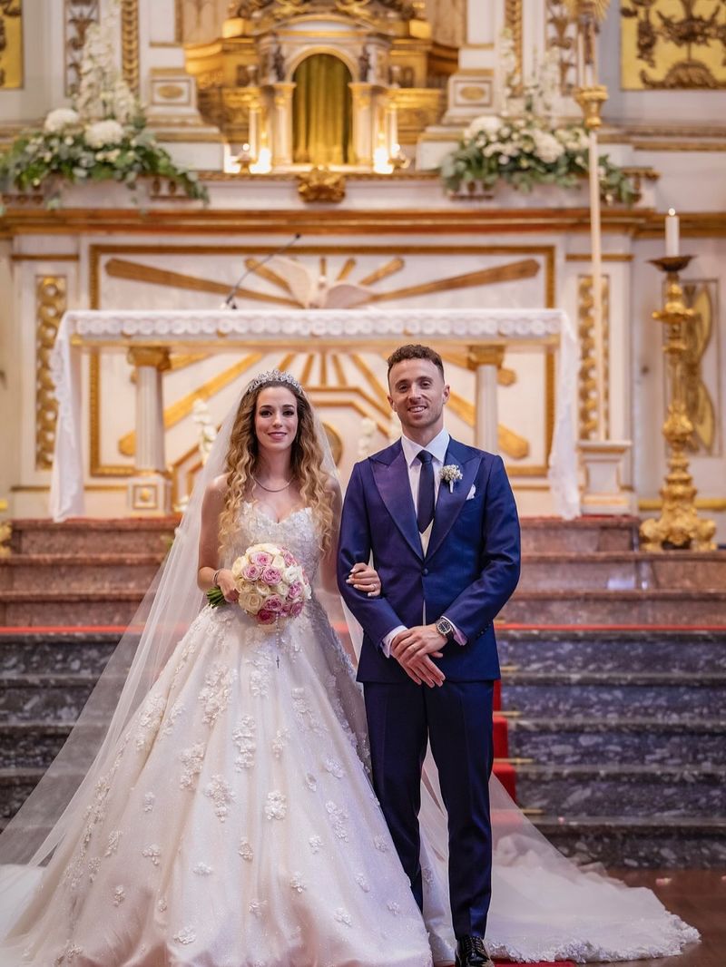 Diogo Jota dan Rute Cardoso
