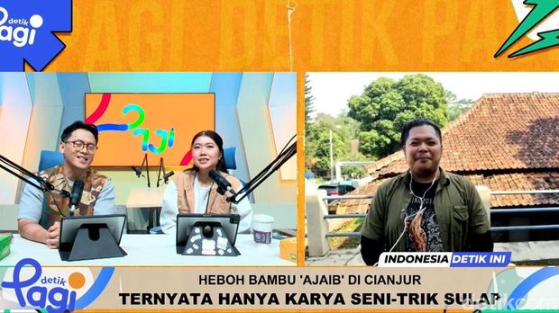 Heboh Bambu 'Ajaib' di Cianjur, Ternyata Hanya Karya Seni-Trik Sulap