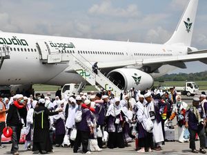 5.885 Jemaah Haji Tiba di Palembang, Tersisa 6 Kloter Lagi