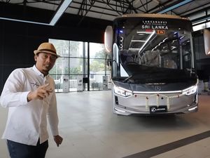 Spek Bus Buatan Laksana yang Diekspor ke Srilanka, Pintunya Cuma Satu Spek Bus Buatan Laksana yang Diekspor ke Srilanka, Pintunya Cuma Satu