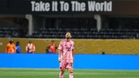 Kontrak Lionel Messi akan habis pada 31 Desember 2025 di Inter Miami. Sejauh ini, belum ada tanda-tanda La Pulga akan perpanjang kontraknya (REUTERS/Kai Pfaffenbach)