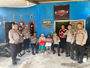 Gelar Tali Asih, Polsek Mandai Bantu Difabel Kurang Mampu di Maros Gelar Tali Asih, Polsek Mandai Bantu Difabel Kurang Mampu di Maros