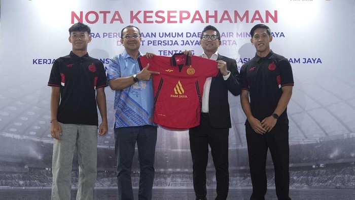 Persija Jakarta jalin kerja sama dengan PAM Jaya.