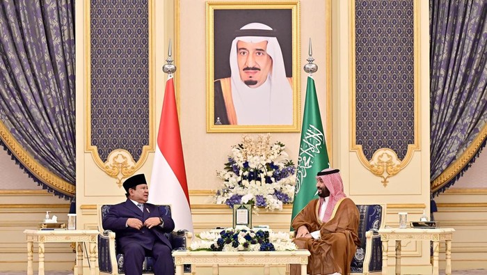 Prabowo berjumpa  Pangeran MBS di Jeddah