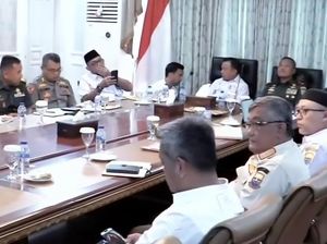 Rakor Monitoring Bersama BNPB, Al Haris: Jambi Bebas Asap Karhutla