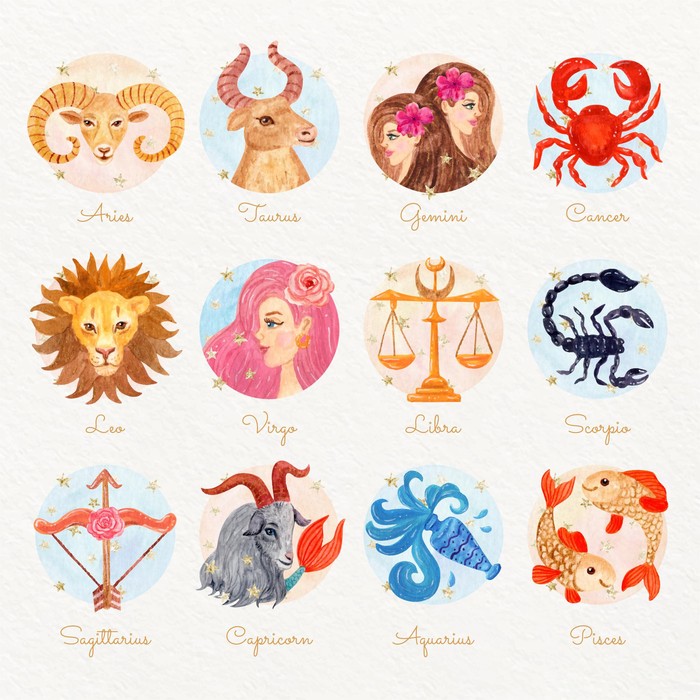 Ramalan Zodiak Ilustrasi ramalan zodiak 12 bintang