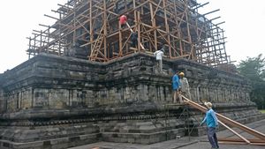Bocor, Candi Mendut Magelang Mulai Dipugar