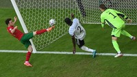 Jota membobol gawang Jeman pada 19 Juni 2021 pada ajang Euro 2020. (Foto: AFP/MATTHIAS HANGST)